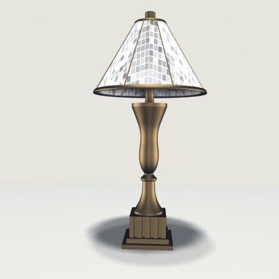 table lamp Modelo 3D .c4d .max .obj .3ds .fbx .stl .blend 