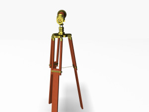 telescope 3D Model