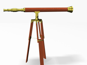 telescope 3D Model