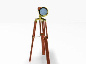 telescope 3D Model
