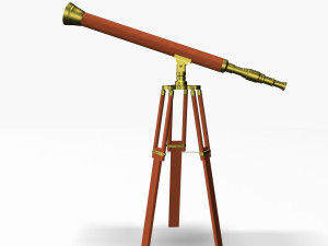 telescope 3D Model