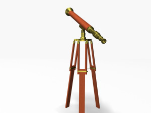 telescope 3D Model