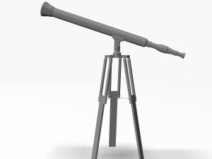 telescope 3D Model