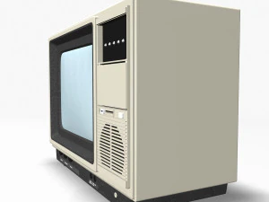 retro tv 3D Model