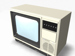 retro tv Modèle 3D