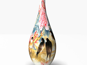 decorative vase 1 3D Model