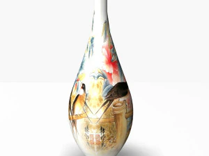 decorative vase 1 3D Model