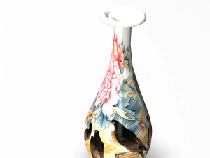 decorative vase 1 3D Model