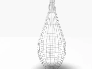decorative vase 1 3D Model