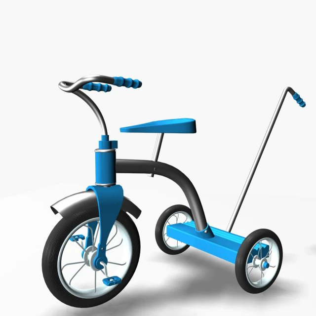bicicletta per bambini Modello 3D .c4d .max .obj .3ds .fbx .stl .blend 