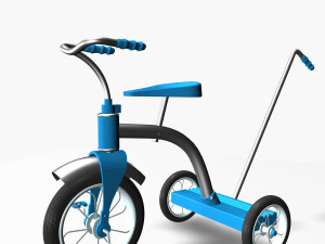 child bike 3D Model