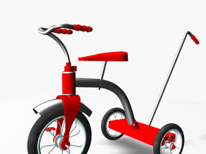 child bike 3D Model