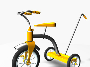 child bike 3D Model