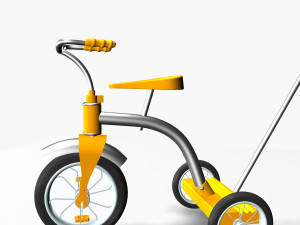 child bike 3D Model