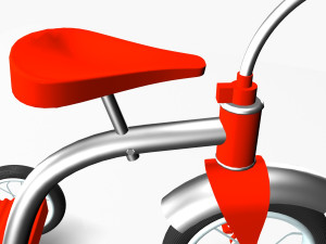 child bike 3D Model