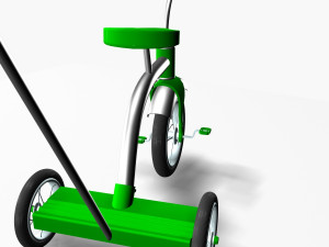 child bike 3D Model