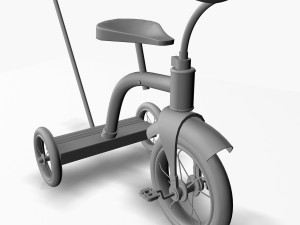 child bike 3D Model