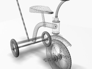 child bike 3D Model