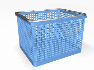 plastic basket 3D Model