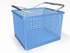 plastic basket Model 3D