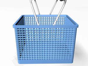 plastic basket Model 3D