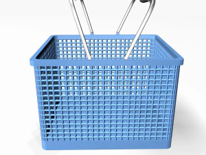 plastic basket 3D Model