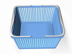 plastic basket 3D Model
