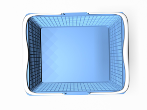 plastic basket Model 3D