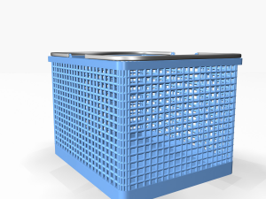 plastic basket Model 3D