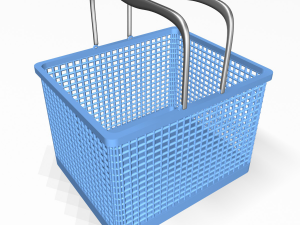 plastic basket Model 3D