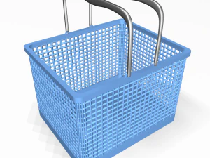 plastic basket 3D Model