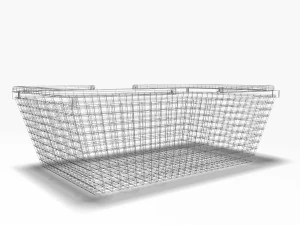 plastic basket 2 3D Model