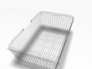 plastic basket 2 3D 모델