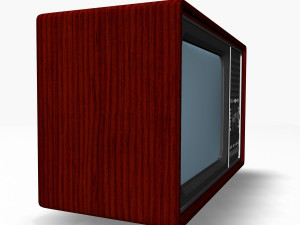 retro tv Modelo 3D