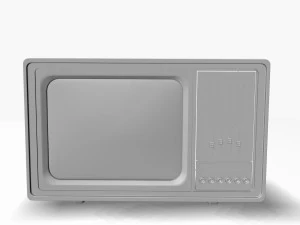 retro tv 3D Model