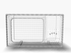 retro tv Modelo 3D