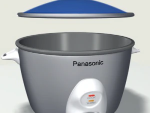 炊飯器 3Dモデル