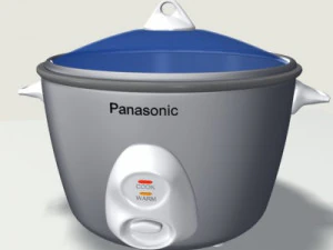 炊飯器 3Dモデル