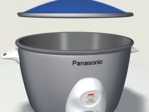 炊飯器 3Dモデル