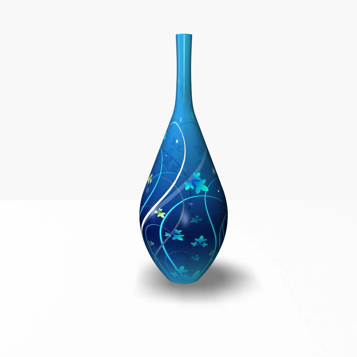 vase d&eacute;coratif 2 Modèle 3D .c4d .max .obj .3ds .fbx .stl .blend 
