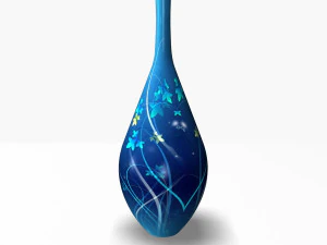 vase d&eacute;coratif 2 Modèle 3D