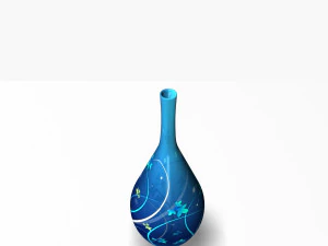 vase d&eacute;coratif 2 Modèle 3D