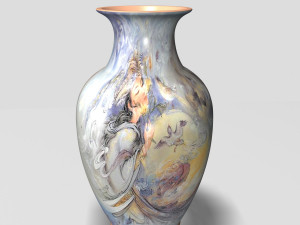 decorative vase 4 Modelo 3D
