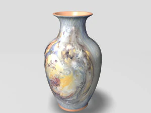 decorative vase 4 3D Model