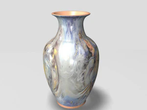 decorative vase 4 3D Model