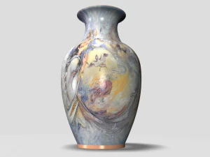 decorative vase 4 3D Model