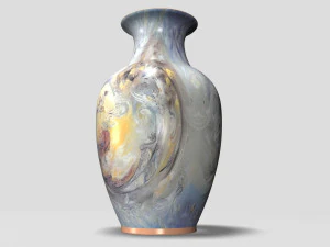 decorative vase 4 3D Model