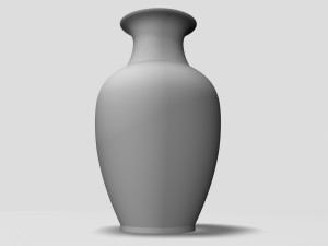 decorative vase 4 3D मॉडल