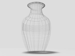 decorative vase 4 3D मॉडल