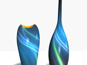 decorative vase 5 3D Model
